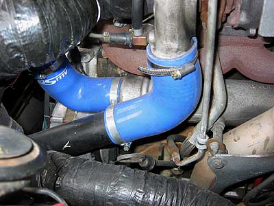 Turbo and hose