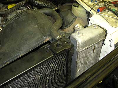 Old intercooler Defender