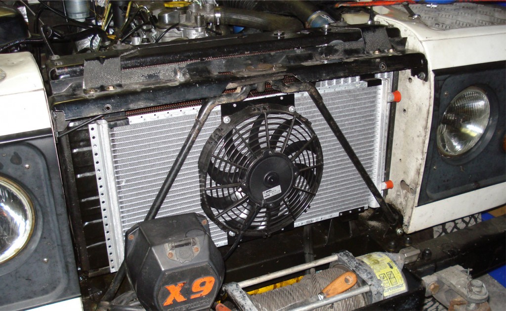 Land Rover Defender 200Tdi Aircon kit