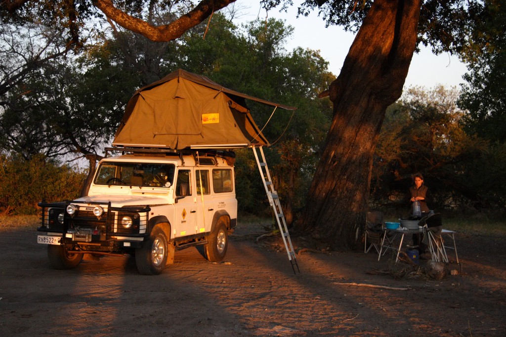 Land Rover Safari Botswana