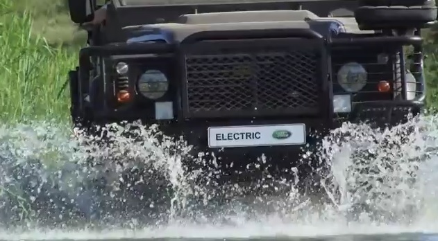 Electric Land Rover Defender Londolozi Game Reserve