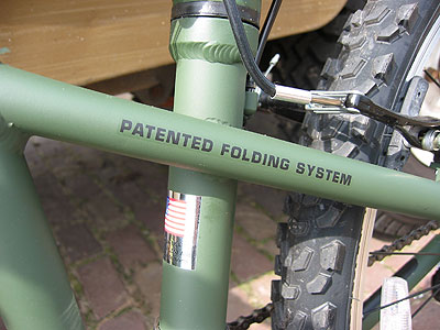 patented folding system