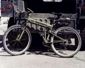 paratrooper mountain bike