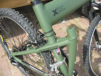 montague bike frame
